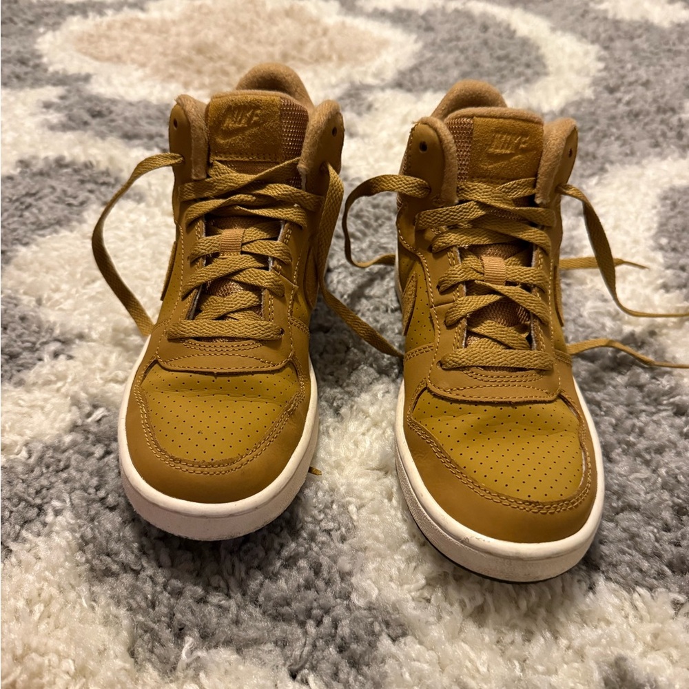 Nike Tan High-Top Sneakers